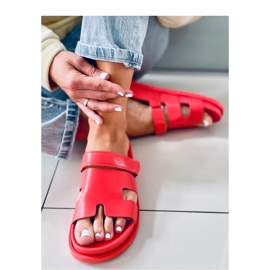 Sandália chinelo feminina Tawny Laranja - Inello 2