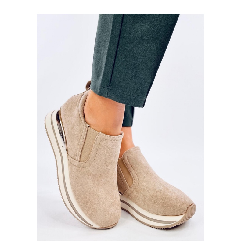 Boult Sapato de cunha oculta bege - Inello 1