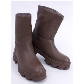 Bunton Bota cano curto verde militar - Inello marrom 1