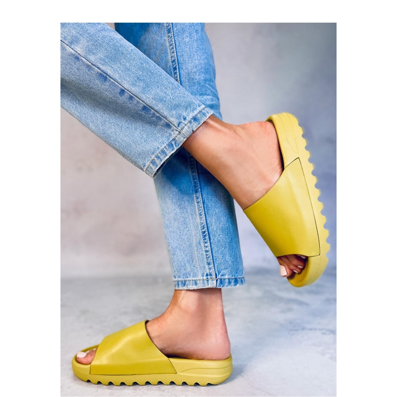 Sandália chinelo feminina Kolb Green - Inello verde 1