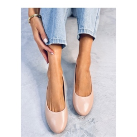 Sapatilhas com aplicação de couro Tova Beige - Inello bege 1 Sapatilhas com aplicação de couro Tova Beige - Inello bege 1