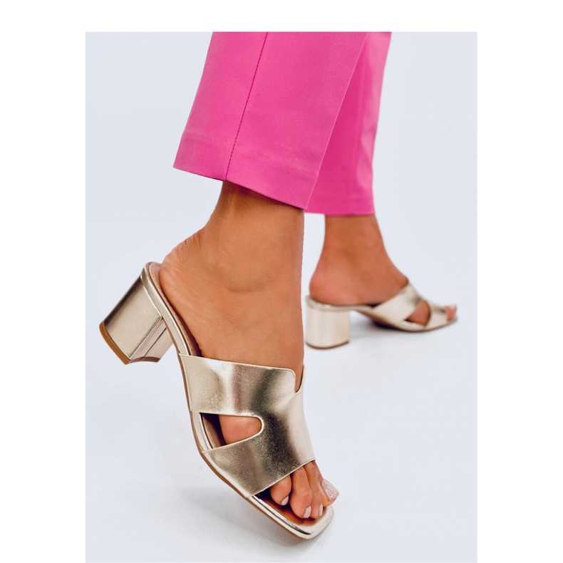 Sandália salto alto Vallon Gold - Inello amarelo 1