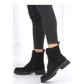 Zoe Black Trabalhadores com cordões - Inello preto 2 Zoe Black Trabalhadores com cordões - Inello preto 2
