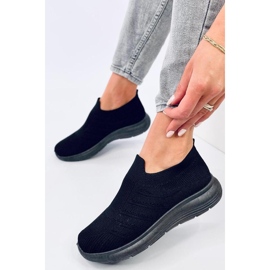 Groppi Allblack sapato meia slip-on - Inello preto 1