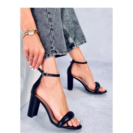 Jonah Sandália de salto alto preta - Inello preto 1