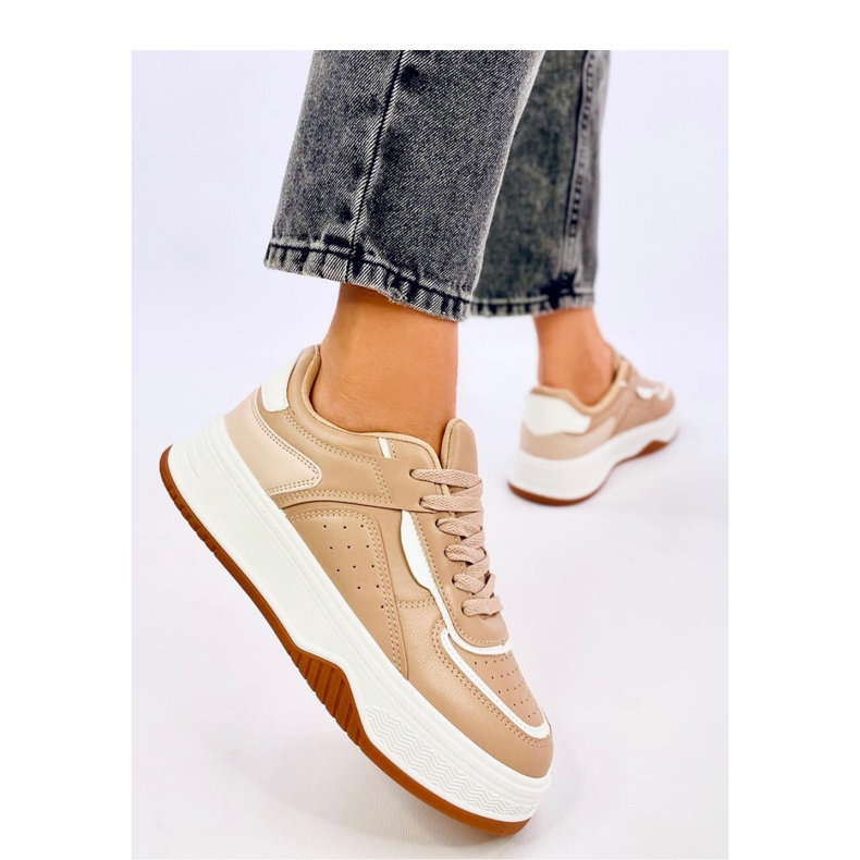 Moriau Tênis feminino Camel - Inello marrom 1