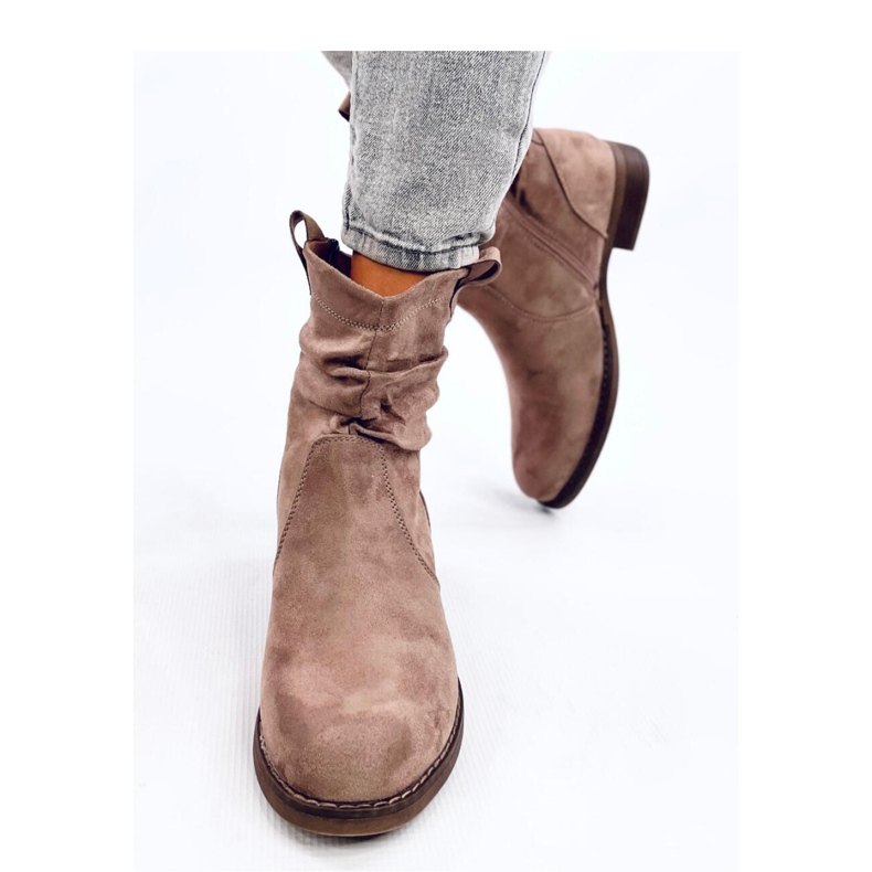 Wonger Botas rasas clássicas Khaki - Inello bege 2 Wonger Botas rasas clássicas Khaki - Inello bege 2