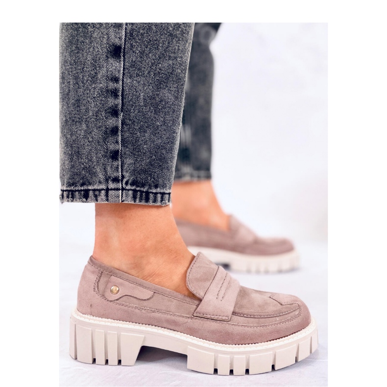 Chandra Mocassim plataforma cáqui - Inello tolet 2