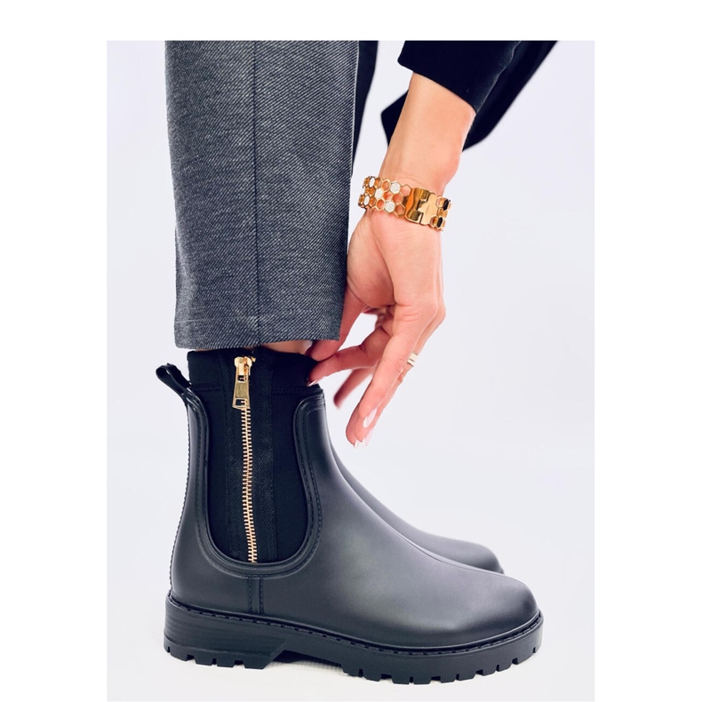 Botas Chelsea Femininas Below Pretas - Inello preto 1