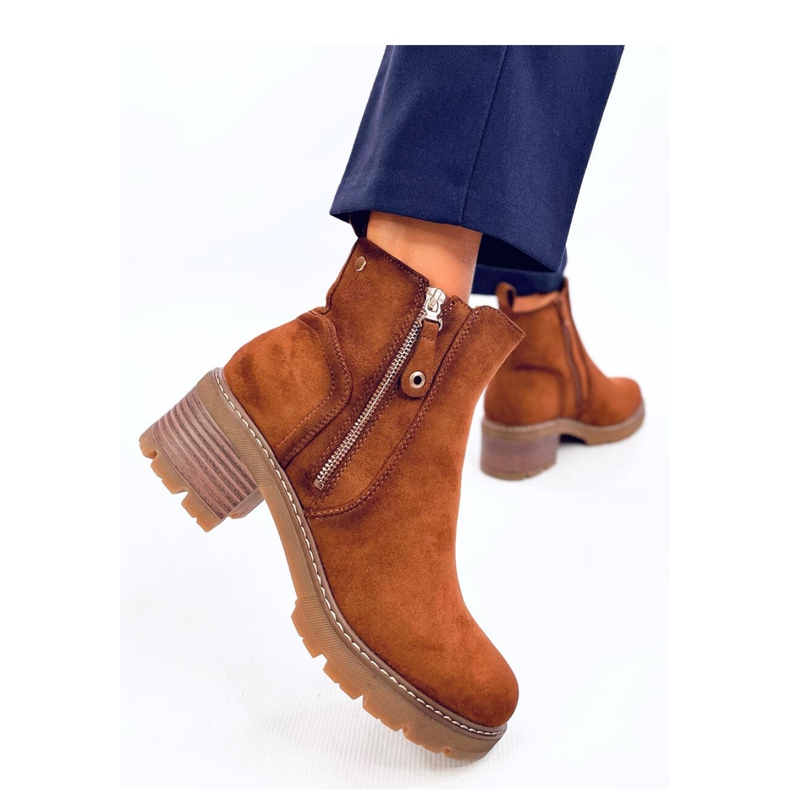 Botas protetoras Linea Brown - Inello castanho 1 Botas protetoras Linea Brown - Inello castanho 1