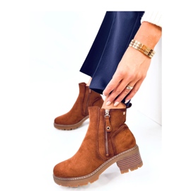 Botas protetoras Linea Brown - Inello castanho 2