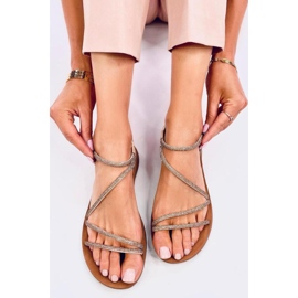 Sandálias leves de mulher Prostis Gold - Inello amarelo 1