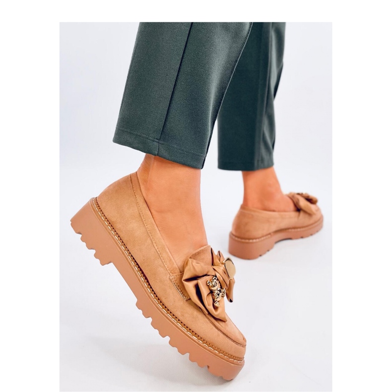 Mocassins Pennsy Camel com ursinho decorativo - Inello castanho 1