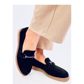 Mocassins de mulher em camurça States Preto - Inello 1
