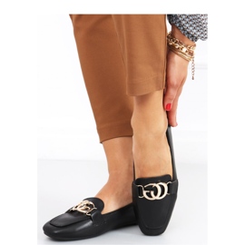 Mocassins femininos Elisa Black - Inello preto 1