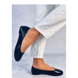 Sapatilhas com aplicação de couro Tova Preto - Inello 1