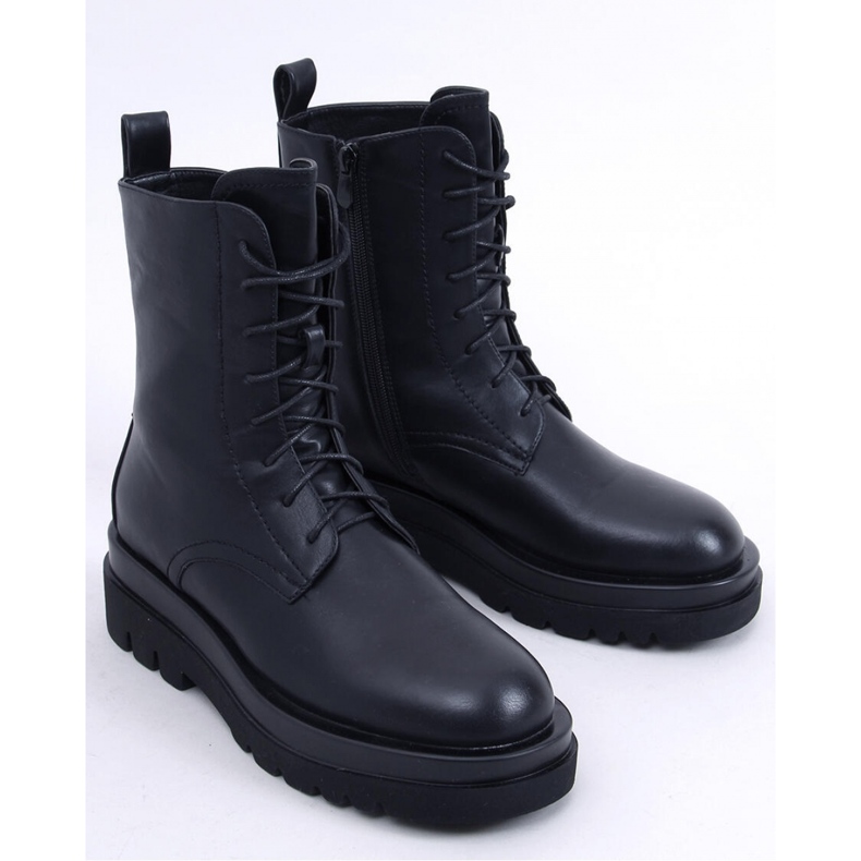 West Bota cano alto com solado alto preto - Inello 1