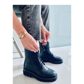 West Bota cano alto com solado alto preto - Inello 2