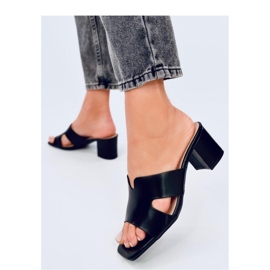 Vallon Sandália salto alto preta - Inello preto 2