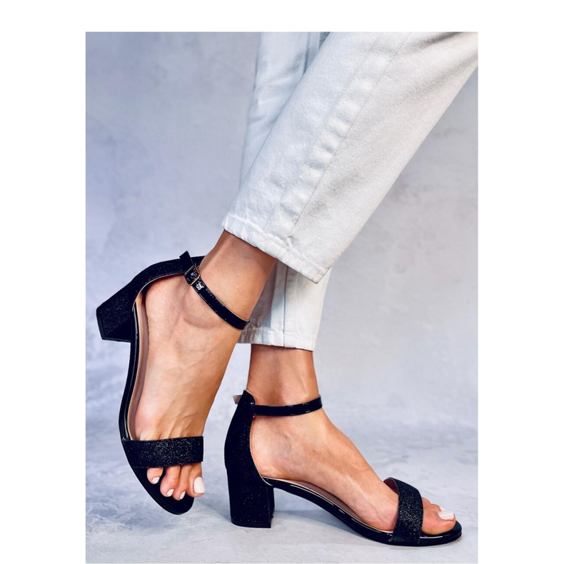 Costello Sandália de salto alto preta - Inello preto 1