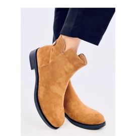 Botas Chelsea clássicas femininas Beres Camel - Inello marrom 2