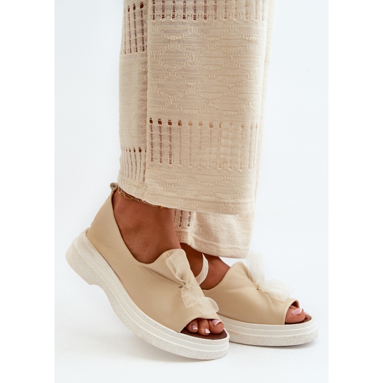 Step in style Sandálias Modelo Zazoo 2939 Bege Claro - Entre com estilo 1