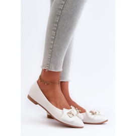 Step in style Sapatos de bailarina Modelo Satris ZA39P Branco - Entre com estilo 1 Step in style Sapatos de bailarina Modelo Satris ZA39P Branco - Entre com estilo 1