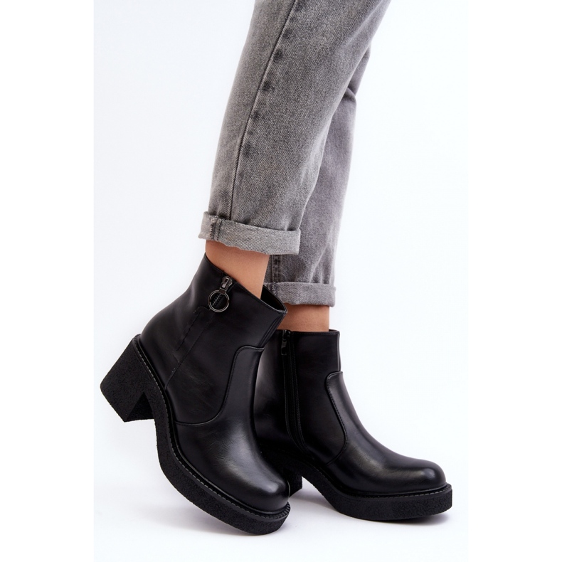 Step in style Botas Modelo Romella TR926 Pretas - Entre com estilo preto 1
