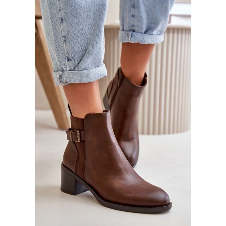 Step in style Botas Modelo Nevillira DA110 Marrom - Entre com estilo castanho 1