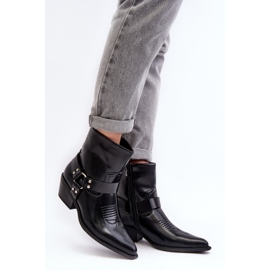 Step in style Botas Modelo Venosa 9369 Preta – Entre com estilo preto 1