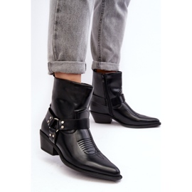 Step in style Botas Modelo Venosa 9369 Preta – Entre com estilo preto 2