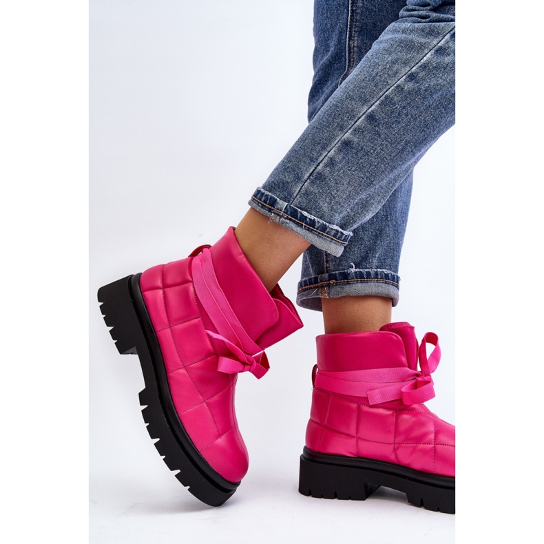 Step in style Botas Modelo Bizzanti NS307 Rosa – Entre com estilo 2