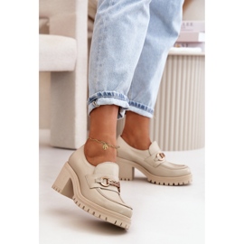 Step in style Calçado Modelo Zazoo 20175 Bege Claro - Entre com estilo 1