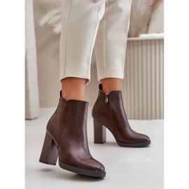 Step in style Botas Modelo Teresine UK155 Marrom - Entre com estilo castanho 1