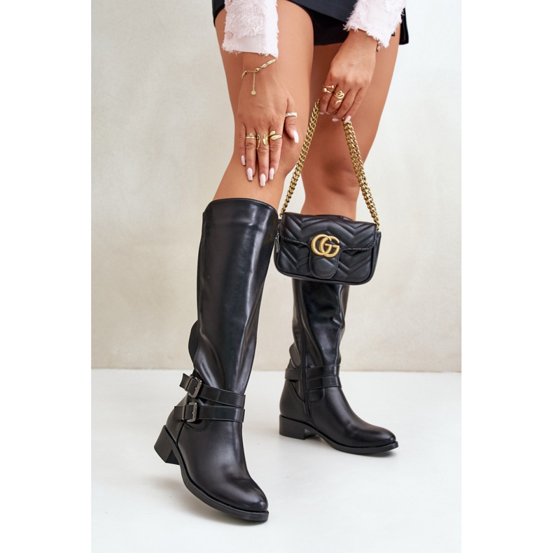 Step in style Botas Modelo Lotina CHC316 Preta - Entre com estilo preto 1