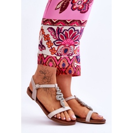 Step in style Sandálias Modelo S.Barski KV-5541-42 Bege - Entre com estilo 2 Step in style Sandálias Modelo S.Barski KV-5541-42 Bege - Entre com estilo 2