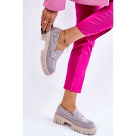 Step in style Sapatos Modelo Fiorell UK132P Cinza - Entre com estilo 1