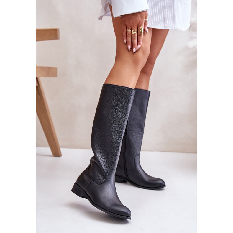 Step in style Botas Modelo Lewski 3616 Pretas – Entre com estilo preto 1