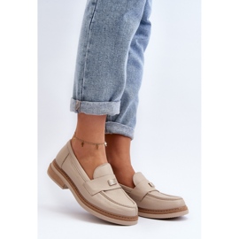 Step in style Mocassins Modelo Zazoo 20165 Bege – Entre com estilo 2