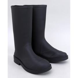 Wellingtons foscos femininos Meness Black preto 1