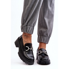 Step in style Sapatos Modelo Lemmitty 2646-1 Couro preto - Entre com estilo 1