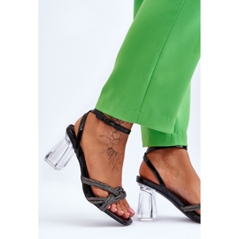 Step in style Sandálias Modelo Randy MR-13 Pretas - Entre com estilo preto 2