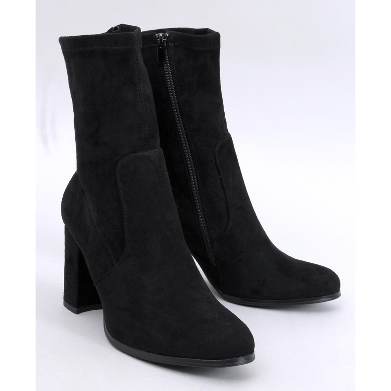 Botins de camurça preta Poulter preto 1