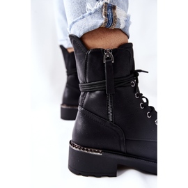 Step in style Botas de trabalho Modelo Maisa 21BT35-4226 Verde - Entre com estilo preto 2