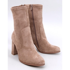Botins de camurça Taupe Poulter bege 1