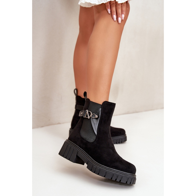 Step in style Botas Modelo Bervena SZ103 Pretas - Entre com estilo preto 1