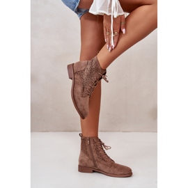 Step in style Botas Modelo S.Barski HY66-136 Marrom - Entre com estilo 1