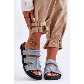 Step in style Chinelo Sandália Modelo Lamirose H8-523 Azul - Entre com estilo 1
