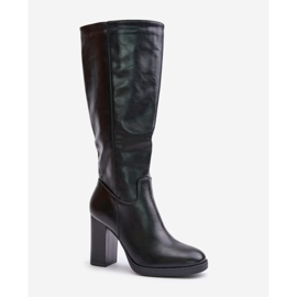 Step in style Botas Modelo Riamaya CHC295 Preta - Entre com estilo preto 2