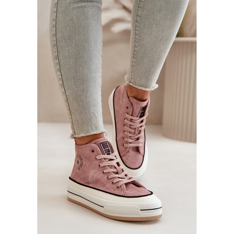 Step in style Tênis Modelo Big Star OO274068 Rosa - Entre com estilo 1 Step in style Tênis Modelo Big Star OO274068 Rosa - Entre com estilo 1